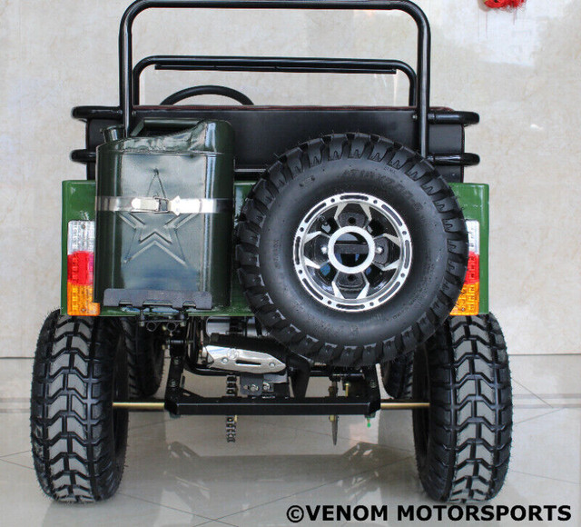 New 125cc Mini Jeep | Venom | Willys Edition | 3-Speed | ATV in ATVs in City of Toronto - Image 4