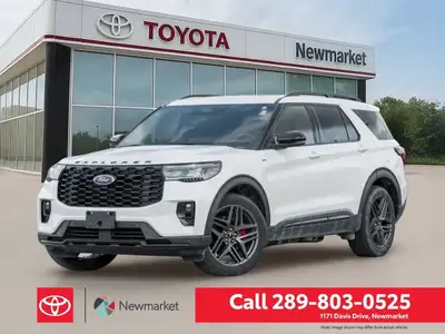Experience the sophistication and capability of the 2025 Ford Explorer ST-Line, presented in a strik...