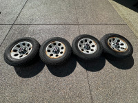 GMC rims and tires. 245/70/R17