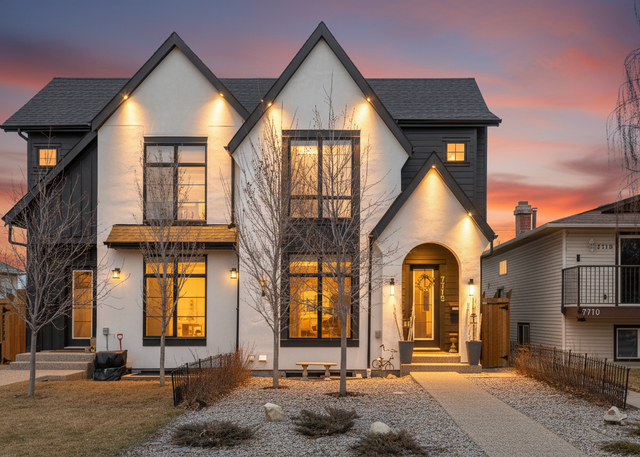 CUSTOM BUILT 2023 BOWNESS HOME WITH A LEGAL 2 BED BASEMENT SUITE