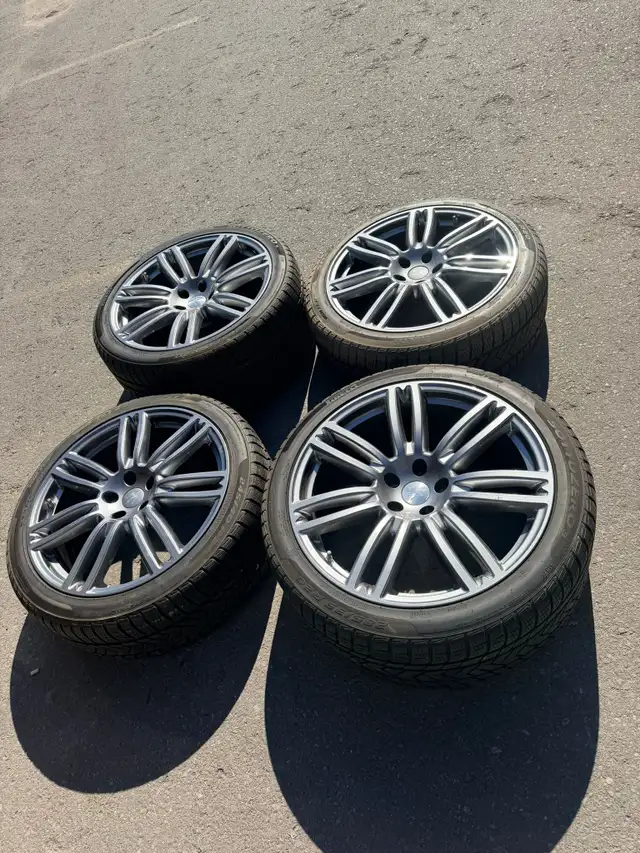 Oem Maserati Quattroporte Ghilbi Granturismo winters 245/40/20 in Tires & Rims in City of Toronto - Image 3