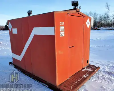 STAMFORD 54 KW Enclosed Skid Mounted Diesel Generator John Deere 4 cylinder 56 HP 4.5L diesel engine...