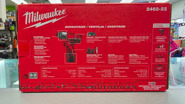 Milwaukee M12 Compact 1/4" Hex Impact Driver Kit - BRAND NEW in Other in Oakville / Halton Region - Image 3