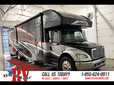 The 2020 Jayco Seneca 37TS delivers a travel experience that feels more like a luxury retreat than a...