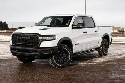 This Ram 1500 has a strong Twin Turbo Regular Unleaded I-6 3.0 L/183 engine powering this Automatic...