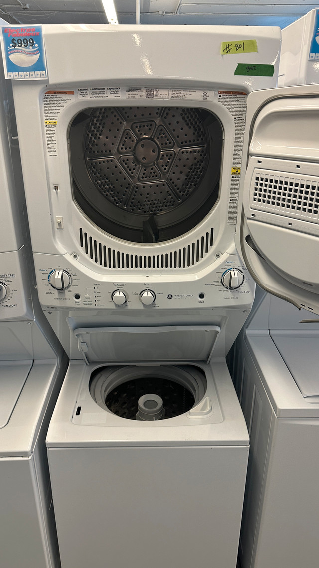3801-Laveuse Sécheuse Combiné GE Washer Dryer Unitized dans Laveuses et sécheuses  à Ville de Montréal - Image 2