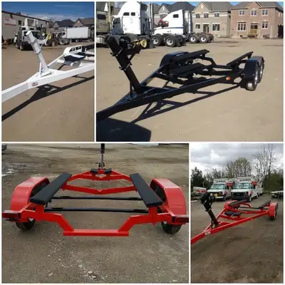 Tandem Axles Boat Trailer Transport Canadian certified Canadian Made 3500lb axles with brakes fully...