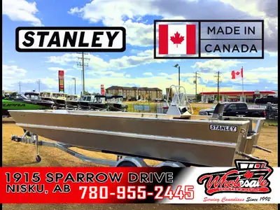 2026 Stanley Boats 20' Predator Side Console Fishing Boat For Sale in Nisku, AB Will be rigged with...
