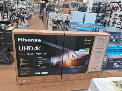 HISENSE 70INCHES SMART TV 4KUHD Screen size is 70 Brand name Hisense Display technology LED Resoluti...