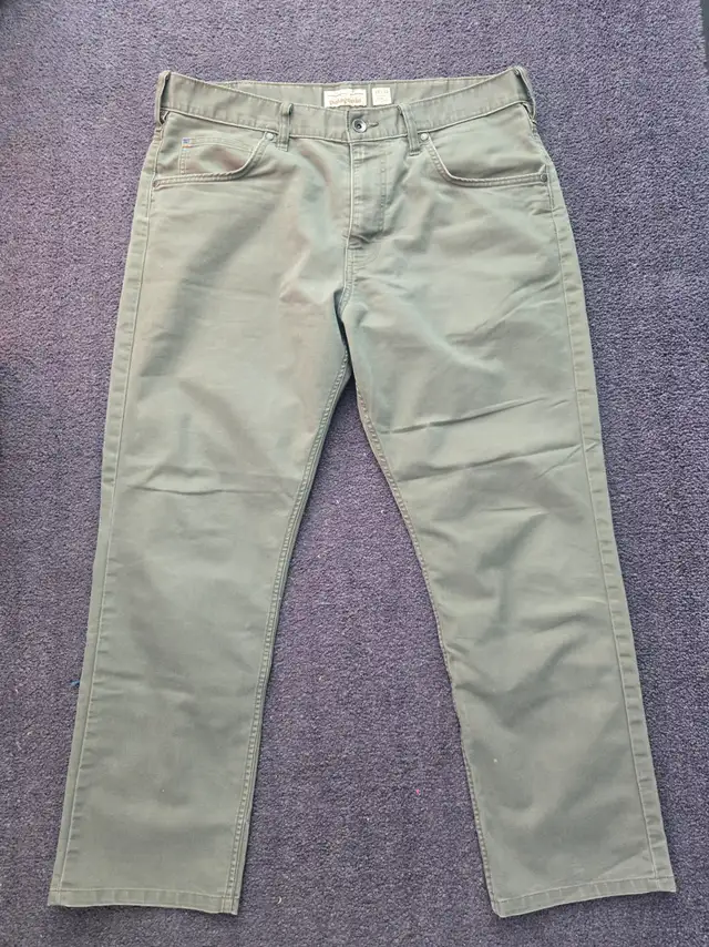 Mens Patagonia Iron Forge Pants 35x32 Hiking Outdoors MEC Sail in Men's in Ottawa - Image 2