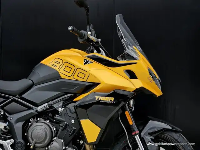 2026 Triumph Tiger Sport 800 Cosmic YellowSapphire Black in Street, Cruisers & Choppers in Oshawa / Durham Region - Image 15