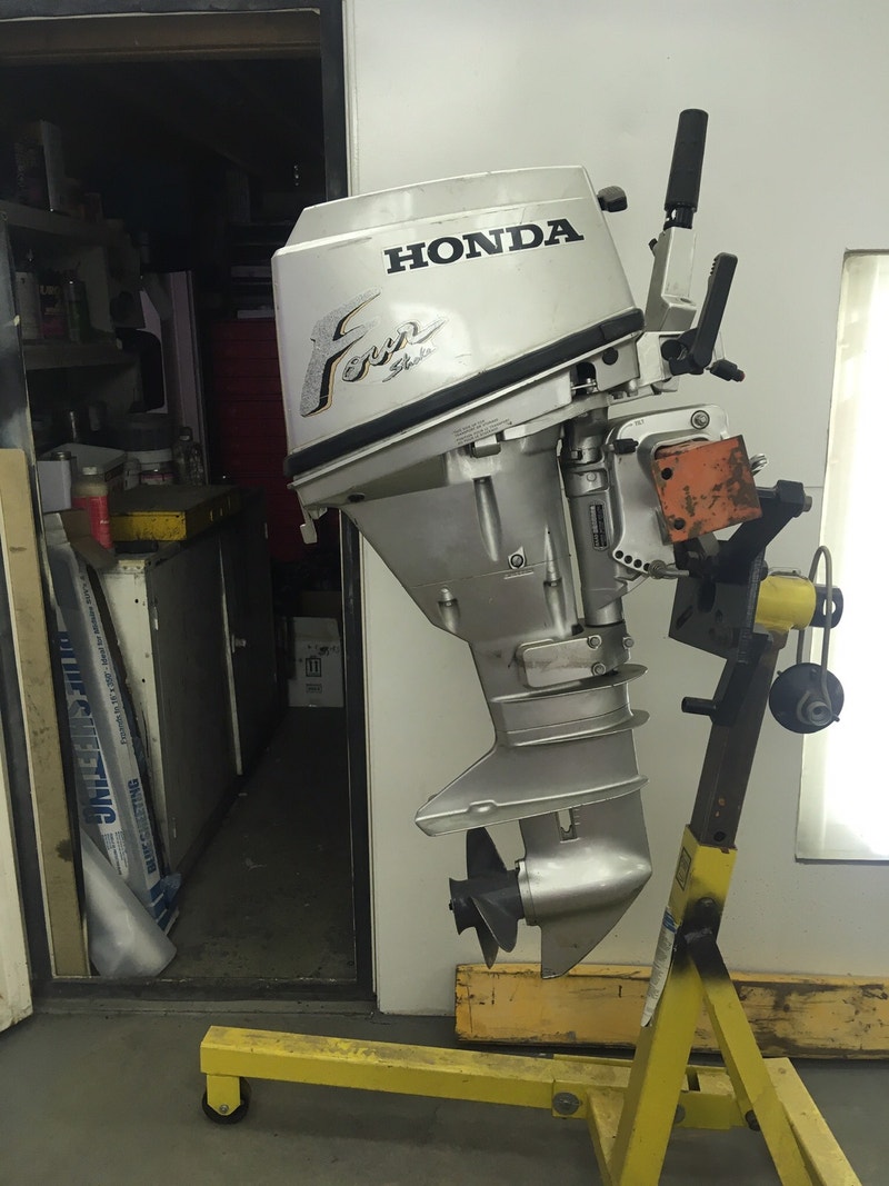 Honda 15 hp long shaft four stroke outboard Boat Parts, Trailers