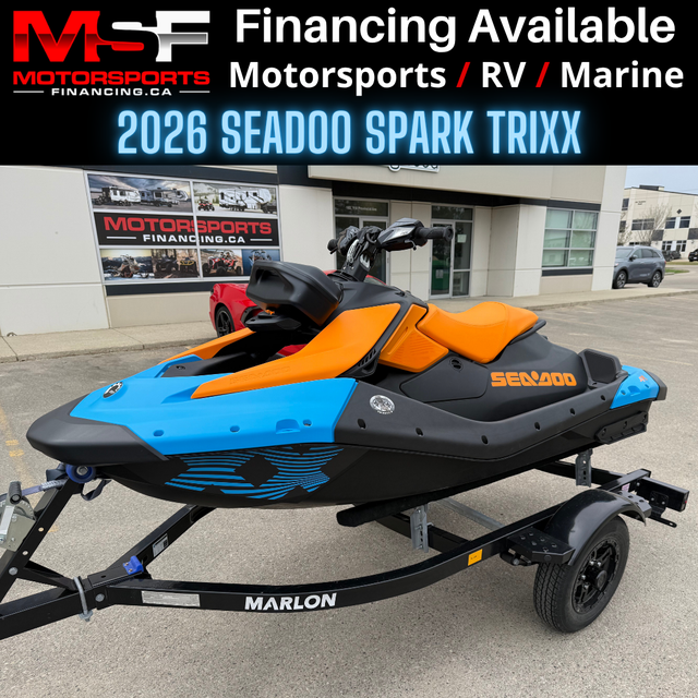 2026 SEADOO SPARK TRIXX 1UP (FINANCING AVAILABLE) in Personal Watercraft in Strathcona County - Image 2
