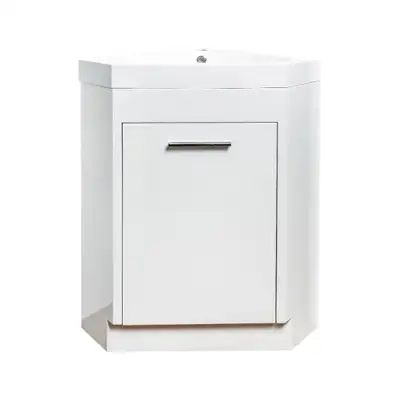 Meuble-Lavabo de Plancher 18po Blanc avec Comptoir de Acrylique, View more