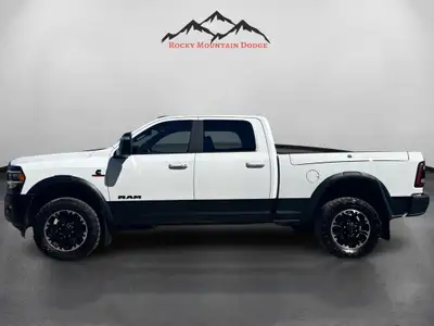 THIS ONE OWNER 2024 RAM 2500 CREWCAB COMES WITH A 6.7 CUMMINS DIESEL, REBEL OPTION PACKAGE INCLUDING...