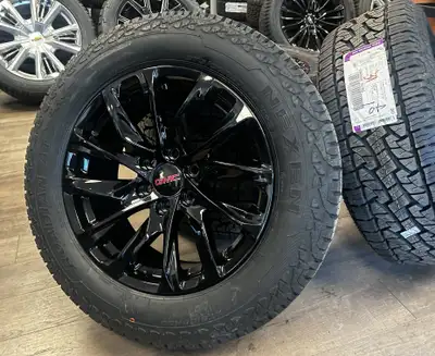 New 19952026 GMC / Chevy Rim & Nexen All-weather Tire Package Stock#: R3032001-18736NXK Package Incl...