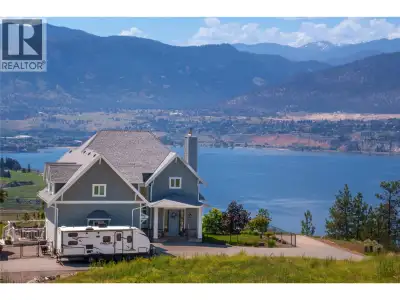 Perched above the Naramata Bench sits this once in a lifetime, completely private, legacy property o...