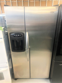 9543-Refrigerateur Maytag 36'' Side By Side Distributeur d'eau