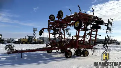 BOURGAULT 9200 48 Ft Chisel Plow HD Cultivator 48 Ft width Floating hitch 12 inch spacing Vertical s...