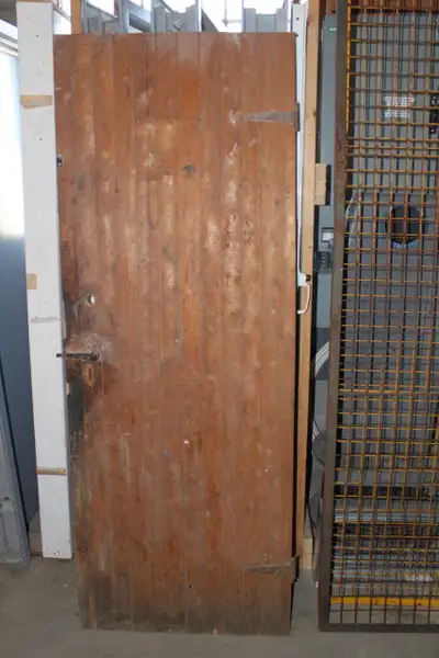 Several vintage barn doors for sale. Solid wood. Use as a door, or these could also make a great hea...