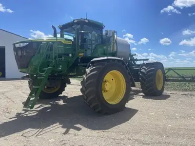 John Deere 9.0L 375hp, Hydro 4WD & Command Drive, Goodyear VF380/105R50, Goodyear LSW800/55R46, Stai...