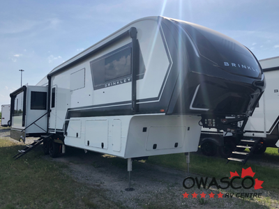 Brinkley Model Z fifth wheel 3610 highlights: Bonus Room with Bunk/Sofa Bed & Trundle Plus Desk Thea...