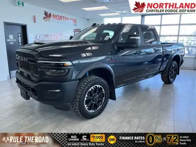 The 2026 Ram 2500 Rebel is a heavy-duty pickup built for drivers who demand serious power, off-road...