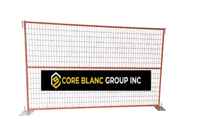 Core Blanc Group Inc. offers Temporary Fence Construction Panels Temporary Fence Construction Panels...