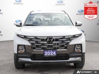 New Price! Odometer is 7330 kilometers below market average! White 2024 Hyundai Santa Cruz Preferred... (image 7)