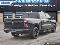 Check out this certified 2024 Ram 1500 Sport Night Crew Cab 4x4 Hemi | Pano Roof | Leather Buckets S... (image 4)