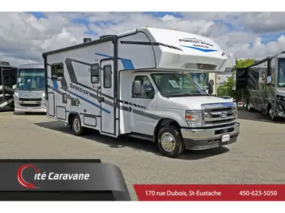 Forest River Sunseeker 2350 LE CLASSE C Tissu : Lava , boiseries : River teak, Ford 7.3L V8, Prise 3...