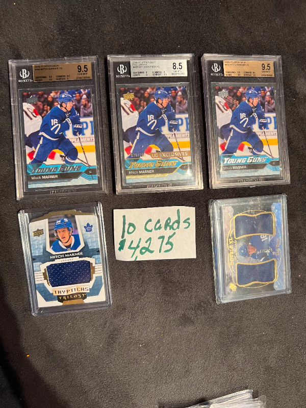 10 x Mitch Marner High -End Cards. $4275 in Arts & Collectibles in Edmonton - Image 2