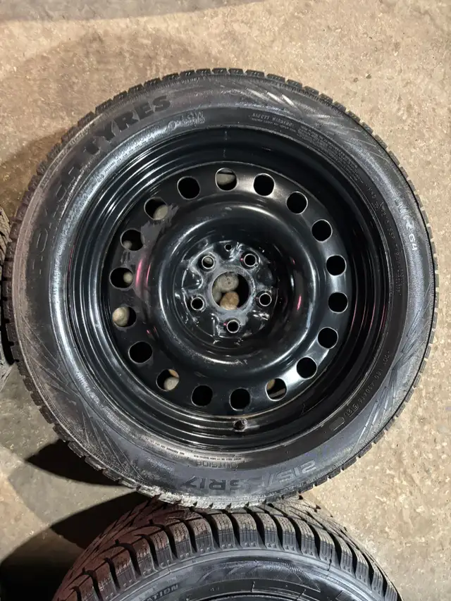 215 55 17 TOYOTA WINTER RIMS AND TIRES - CAMRY, LEXUS ES, ETC in Tires & Rims in Kitchener / Waterloo - Image 5
