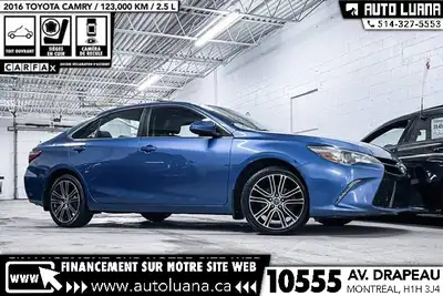 Auto Luana 2016 TOYOTA Camry PRENEZ UN RENDEZ-VOUS / BOOK AN APPOINTMENT (514) 327-5553 123000 KM CE...