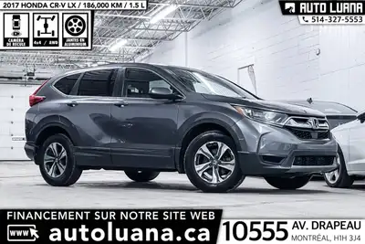 Auto Luana 2017 HONDA CR-V PRENEZ UN RENDEZ-VOUS / BOOK AN APPOINTMENT (514) 327-5553 187000 KM CERT...