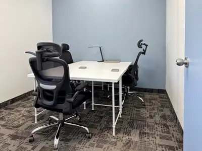 Access a bright and inspiring office space to rent designed to help teams of five to do their best w...
