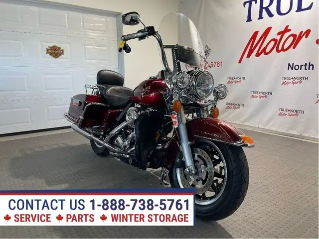 2008 Harley-Davidson Road King CANADIAN HARLEY/$29 WEEKLY/ZERO D in Sport Touring in North Bay - Image 2