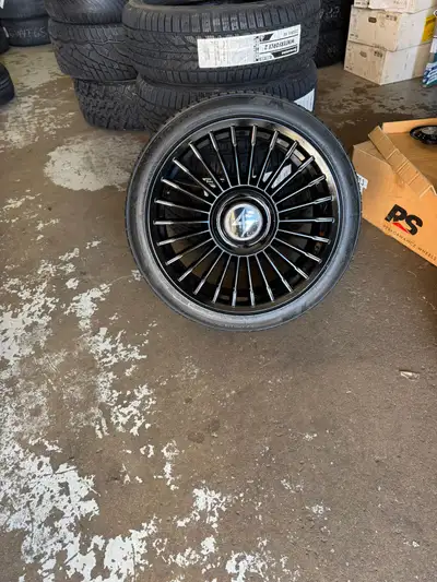 4 New 20 Sentali Royale Wheels w/ 245/40R20 Kumho IZen Winter Tires 5x115 / 5x114.3 ( 15 Offset) Set...