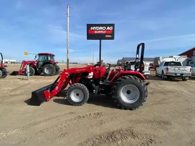 Mahindra 5155 shuttle shift, 12 speed transmission, Mahindra 4 cylinder 55hp diesel engine, NO DEF N...