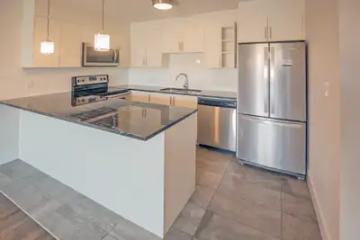 Suite Amenities Air conditioner Fridge Stove Washer in suite Dishwasher available Balconies Ceramic...