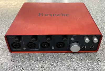 Focusrite Scarlett 18i8 2nd Gen USB Audio Interface, View more