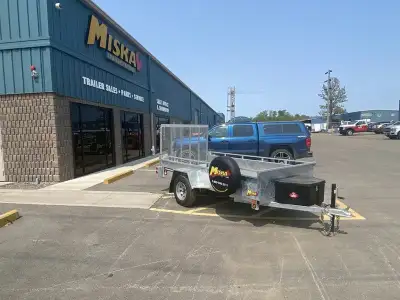 Miska Galvanized 5'x10' Utility Trailer - Made in Canada Ready to Roll, starting at just $3,810.00 P...