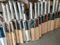 Bats, Hardball & Tennis Ball Cricket Equipment Available