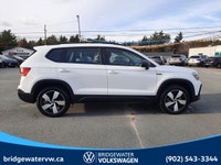 New Price! White 2024 Volkswagen Taos Trendline Apple CarPlay | Android Auto | 4Motion AWD 7-Speed A... (image 4)