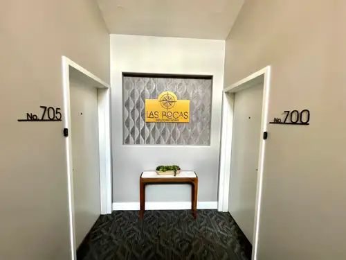 This 1284 Sq ft Penthouse suite is on the 7th floor of Las Rocas Apartments, with north, east and we...