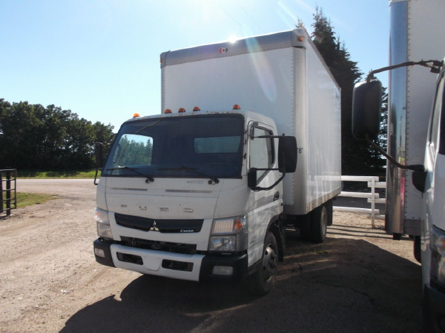2012 MITSUBISHI FUSO CABOVER VAN BODY TRUCK in Heavy Trucks in Red Deer