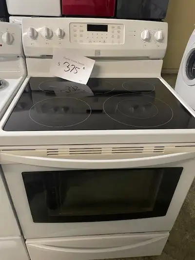 Cuisinière blanche , four a convection Kenmore, View more