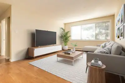Amenities: Community Garden • Playground • Renovated Units Suite & Building: One-bedroom and two-bed...