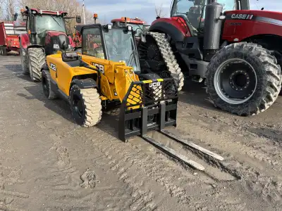 2026 JCB 505-20 TC LOADALL COMPACT TELEHANDLER STOCK# A117170 74 ENGINE HP 4WD 15 MPH TOP SPEED 5500...