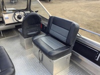 PRE-OWNED WOOLDRIDGE ALASKAN W/ 80HP MERCURY OUTBOARD JET + KARAVAN TRAILER FOR SALE IN NISKU, AB 45... (image 1)